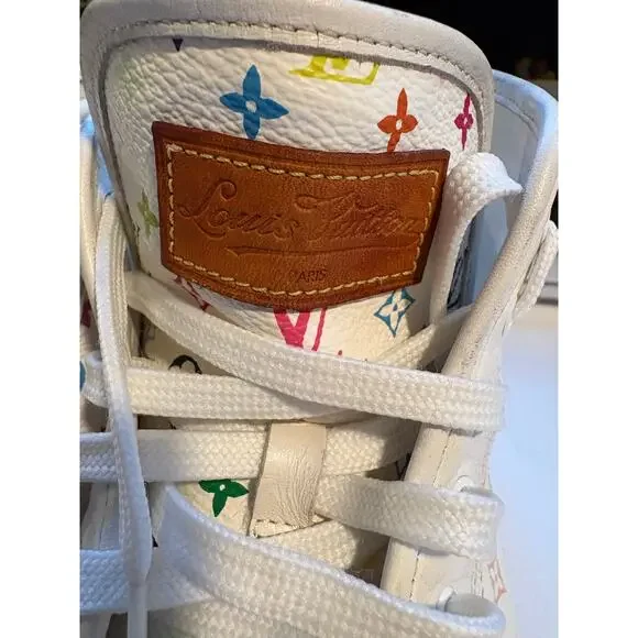 RARE Louis Vuitton Murakami High Top Sneakers - with box - Picture 4 of 4